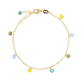 Evina | Crystal Drops Armband