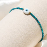 Evil Eye | Stoffarmband