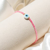 Evil Eye | Stoffarmband