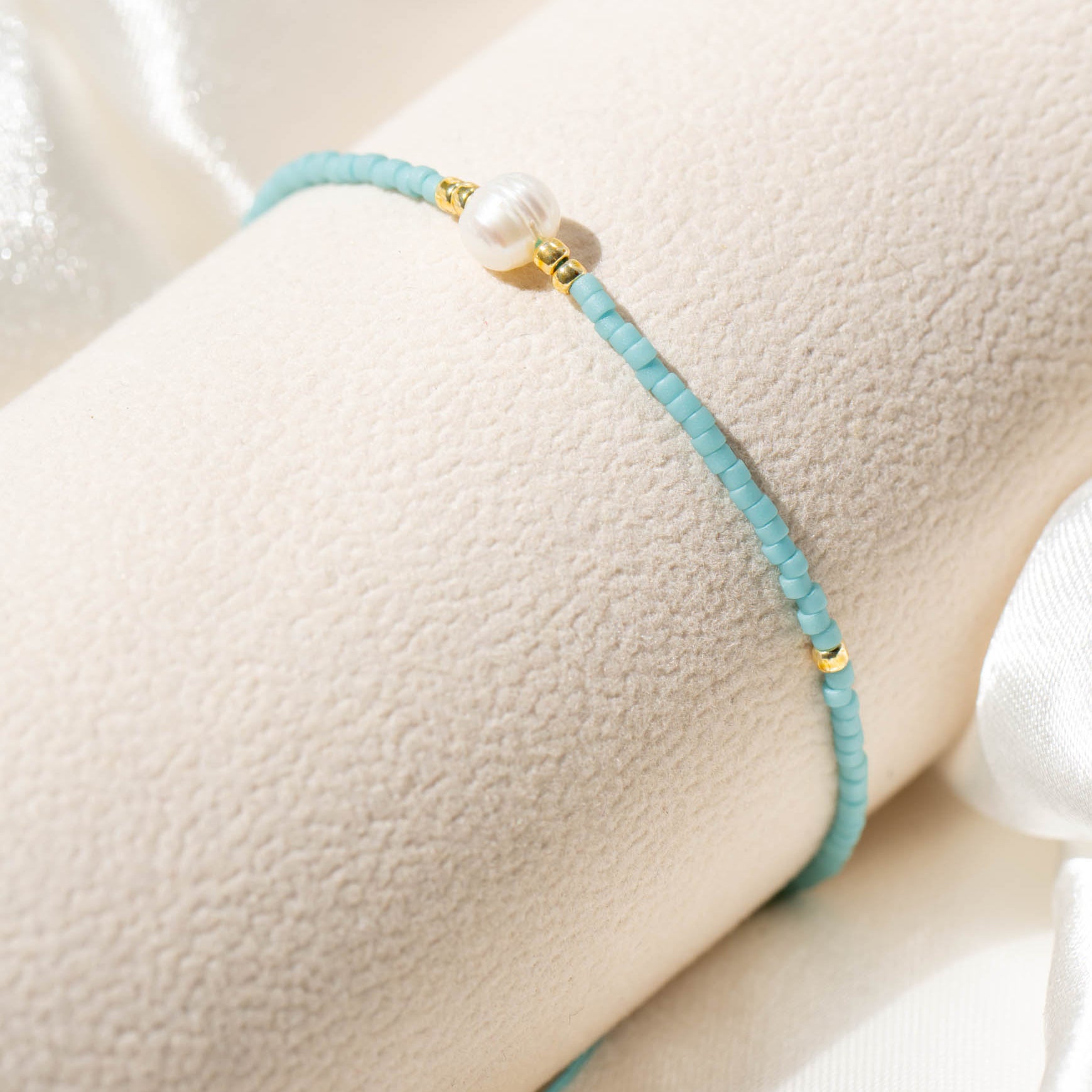 Seaside | Stoffarmband