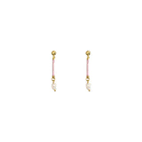 P24039 | OHRSTECKER | GOLD-ROSA