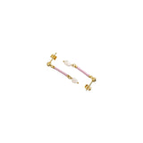 P24039 | OHRSTECKER | GOLD-ROSA