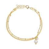 Nadja | mehrreihiged Schlangenarmband