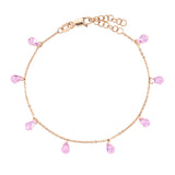 Ivana | Crystal Drops Armband