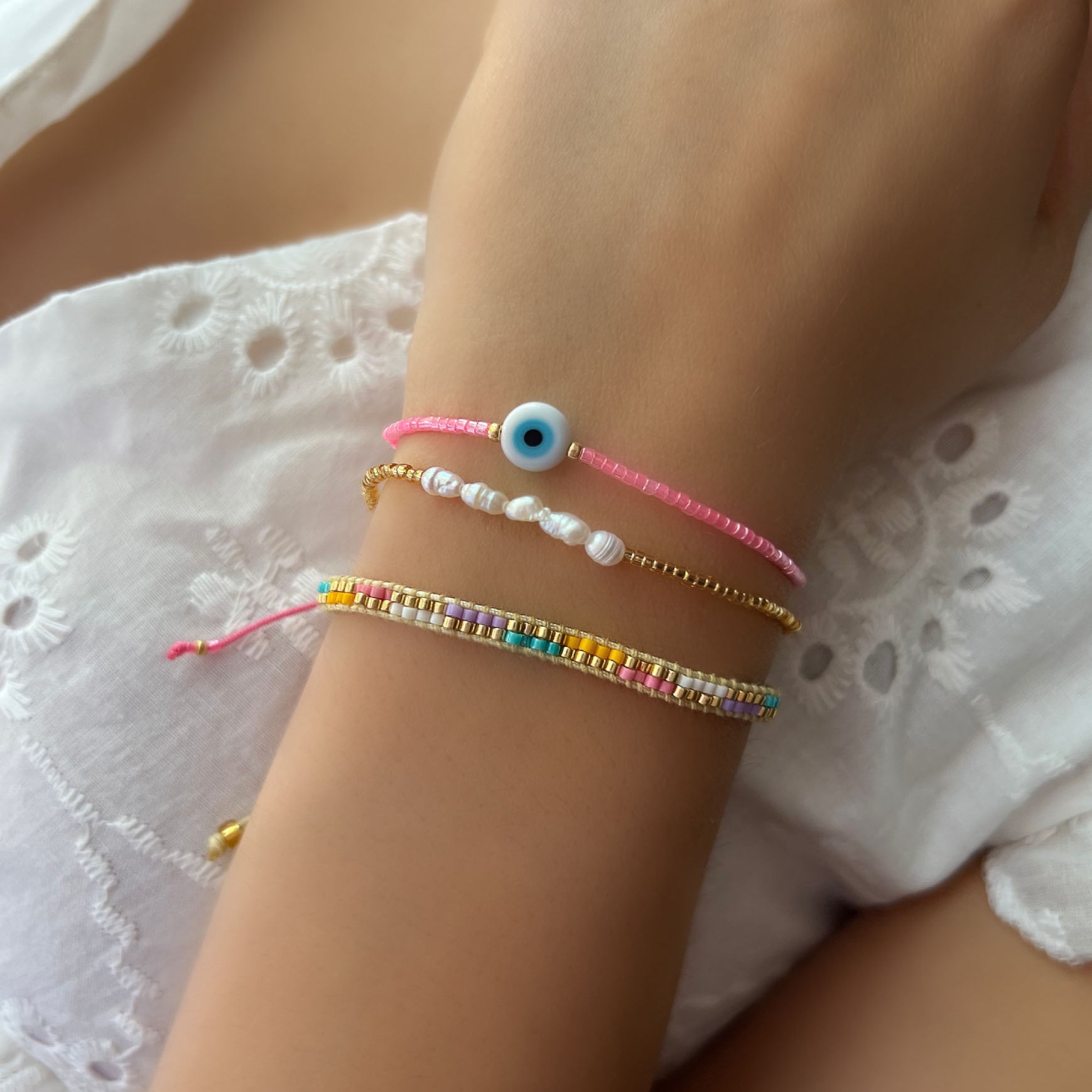 Mare | Stoffarmband