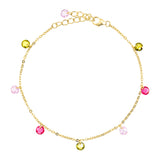Evina | Crystal Drops Armband