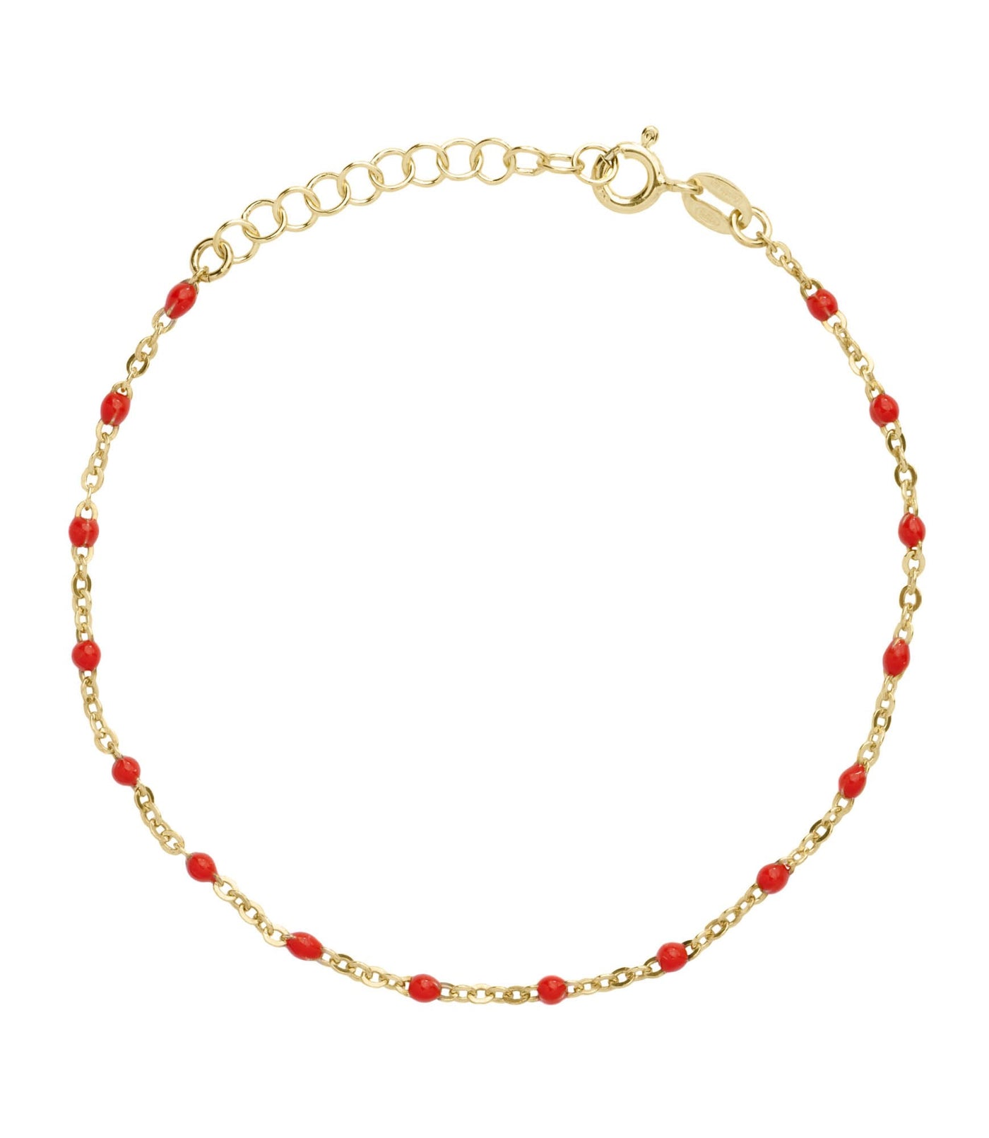 MARIN | SOMMERLICHES ARMBAND | GOLD - ROT